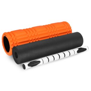 3in1 massaažirull SPOKEY Mixroll, 45 cm, oranž