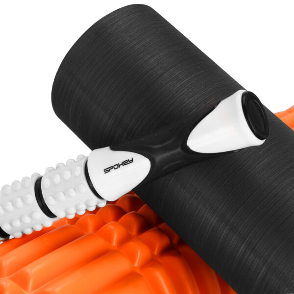 3in1 massaažirull SPOKEY Mixroll, 45 cm, oranž - Image 7