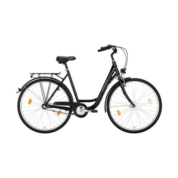 Naiste jalgratas EXCELSIOR Road Cruiser Alu, 28", 7k, must (M)