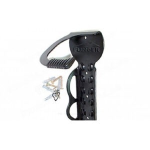Jalgrattahoidik seinale FLINGER, kuni 61mm rehvile, must