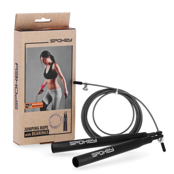 Hüppenöör SPOKEY X-Rope Midd, terasest, must - Image 6