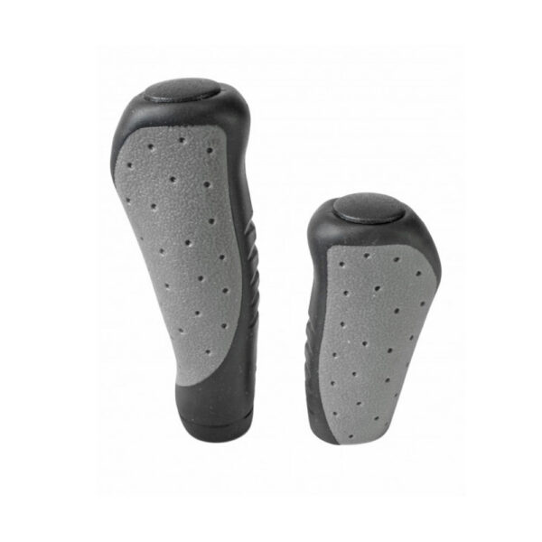 Käepidemed AZIMUT ERGO DOTS DUAL, 135/92 mm, must/hall