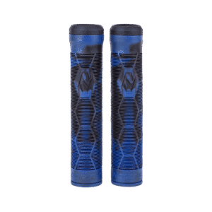 Käepidemed Fuzion Hex Pro Scooter Grips Black/Blue Swirl