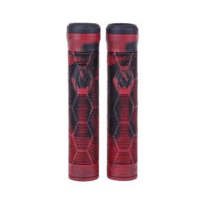 Käepidemed Fuzion Hex Pro Scooter Grips Black/Red Swirl
