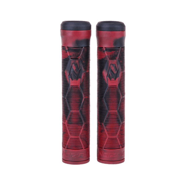 Käepidemed Fuzion Hex Pro Scooter Grips Black/Red Swirl