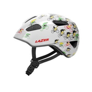 Kiiver LAZER NUTZ KinetiCore, CE-CPSC Tour de France, Unisize, valge