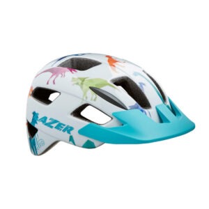 Kiiver lastele LAZER LIL´GEKKO, White Dino, Toddler unisize