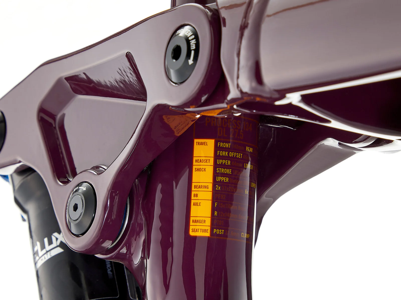 Maastikuratas KONA Process 134 DL 27.5, Gloss Plum (Purple) (M) - Image 6