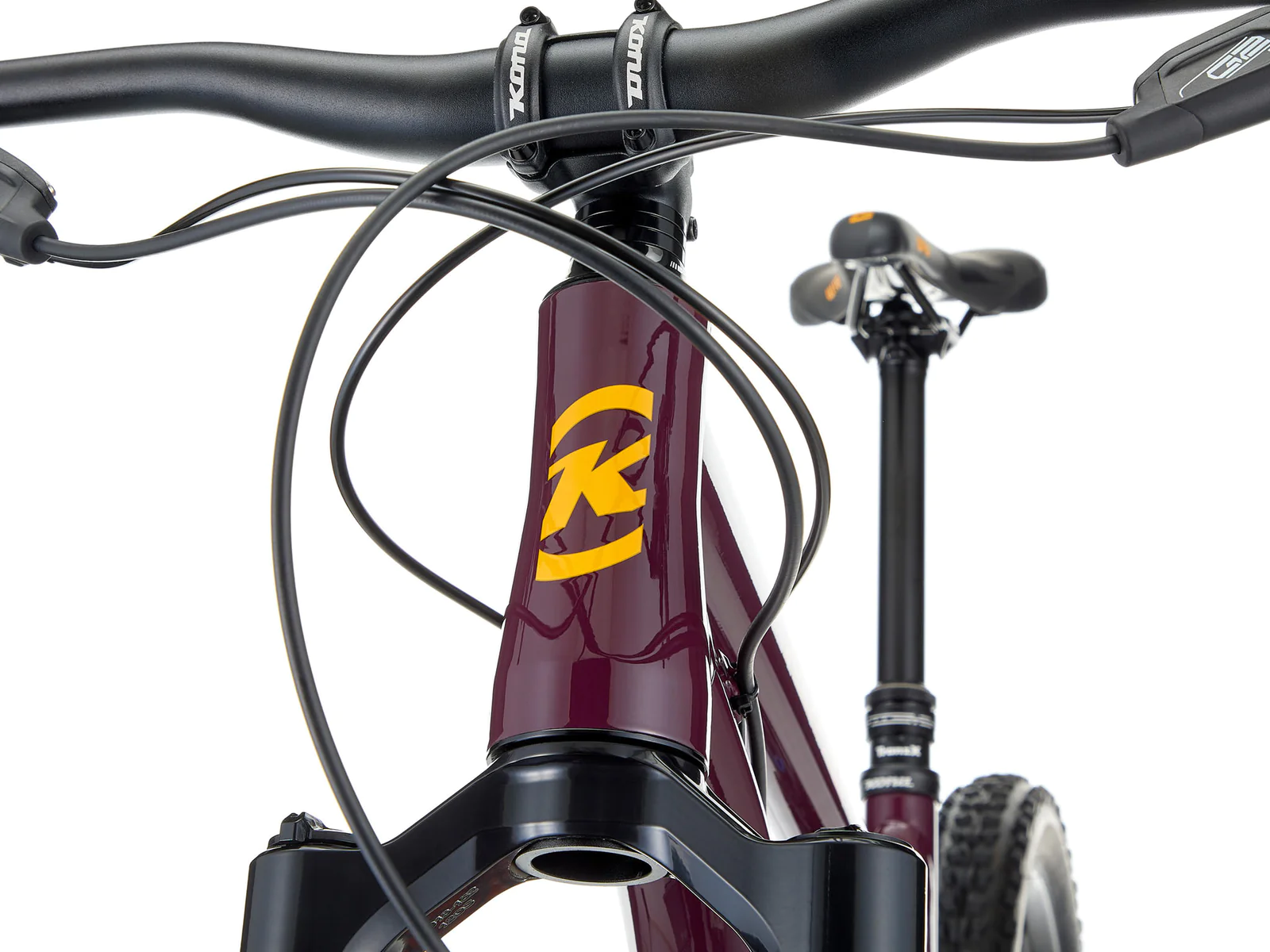 Maastikuratas KONA Process 134 DL 27.5, Gloss Plum (Purple) (M) - Image 7