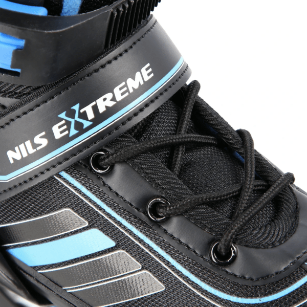 (Rull)uisud NILS Extreme 2in1 In-line Skates/Figure Ice Skates, Black/Blue (S) - Image 6