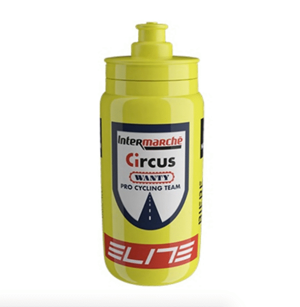 Pudel ELITE Fly Teams 2023 Intermarche Circus Wanty 550ml, kollane