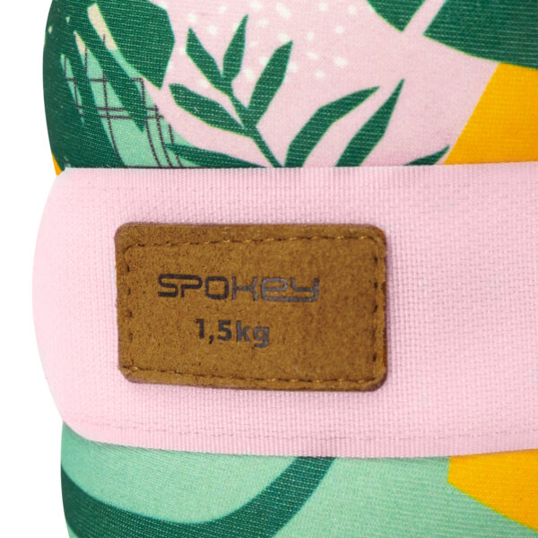 Randme- ja pahkluuraskused SPOKEY Home Jungle 2x1.5 kg, roosa-kirju - Image 8