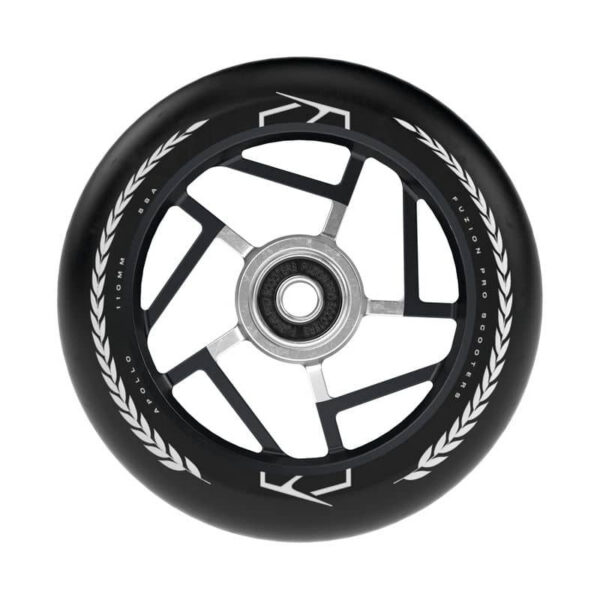 Ratas tõukerattale Fuzion Apollo 24 x 110  mm Wheels Black