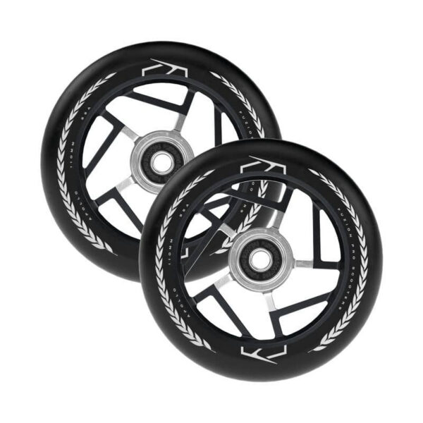 Ratas tõukerattale Fuzion Apollo 24 x 110  mm Wheels Black - Image 2