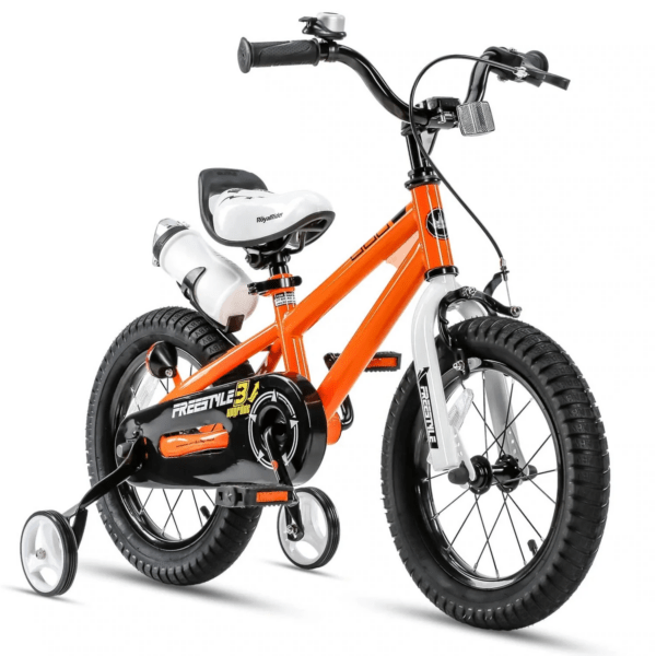 Laste jalgratas ROYALBABY Freestyle, 14" oranž - Image 2