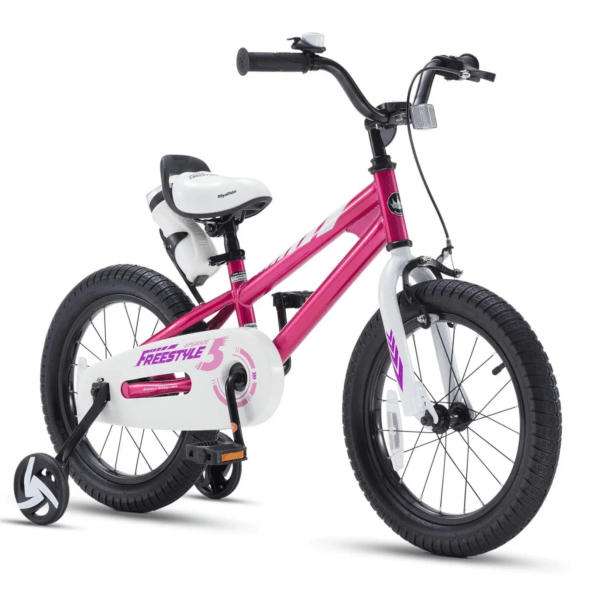 Laste jalgratas ROYALBABY Freestyle, 14" roosa - Image 2