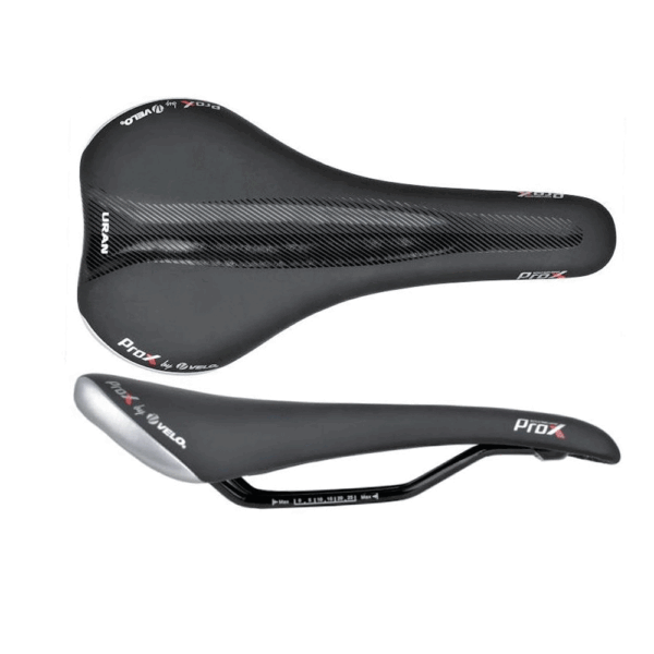 Sadul VELO ProX VL-3421 D1 Zone Base Cut Uran black, 274 x 157 mm - Image 2