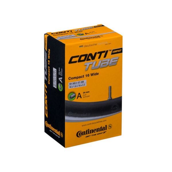 Sisekumm Continental Tube Compact 16 Wide, Auto 50/62-305