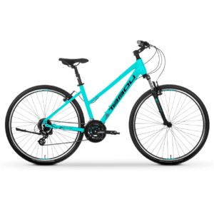 Naiste jalgratas TABOU Flow 1.0 W, 28" türkiis-must (L)