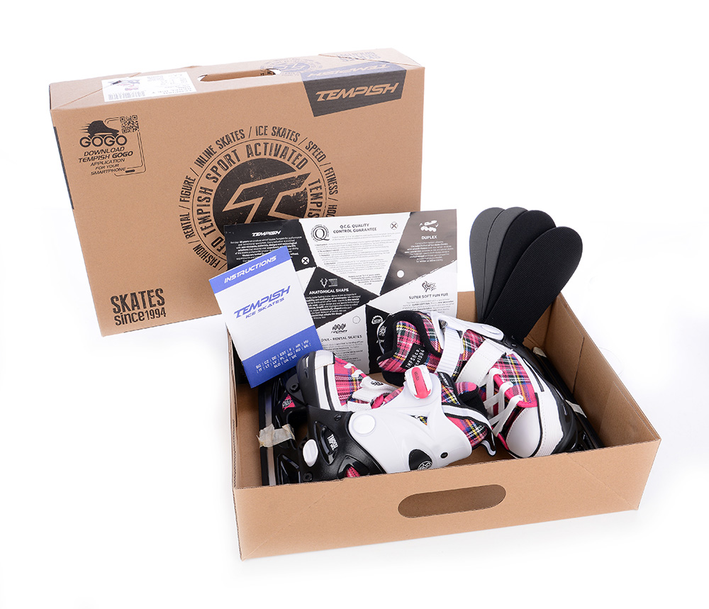 Laste uisud TEMPISH Rebel Ice T Girl Adjustable Skate, roosa/must (M) - Image 10