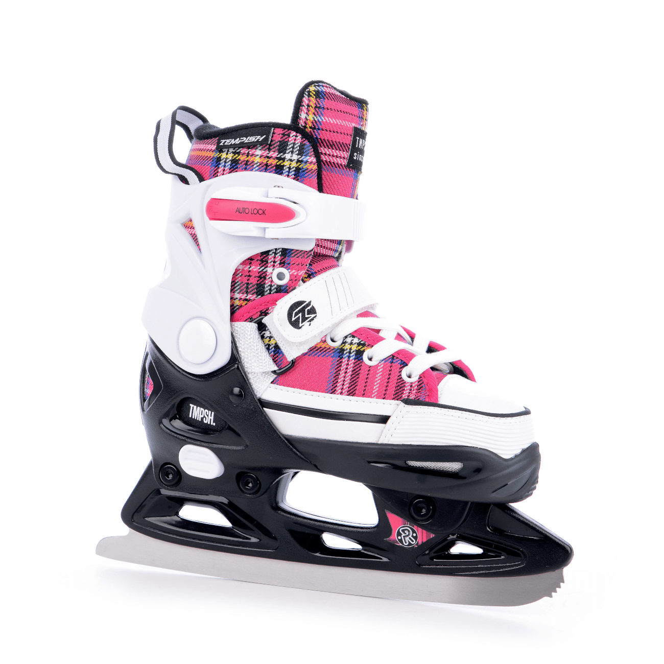 Laste uisud TEMPISH Rebel Ice T Girl Adjustable Skate, roosa/must (M)