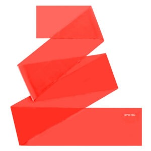 Treeningkumm SPOKEY Ribbon, tugev, punane