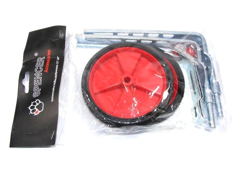 Abirattad 12-20", plast punased