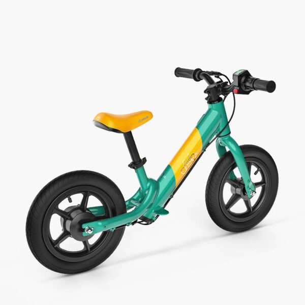 Elektriline jooksuratas FIIDO Kidz, roheline-kollane - Image 2