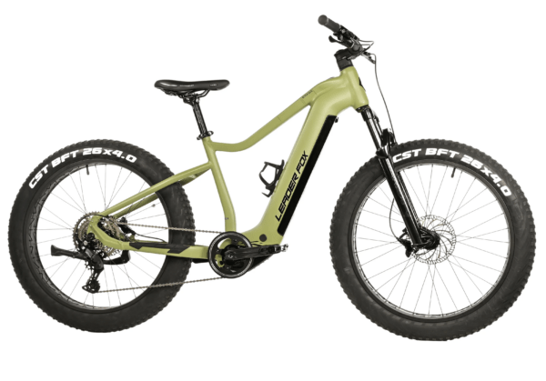 Elektriline fatbike LEADER FOX Braga 26": Green (L) - Image 2