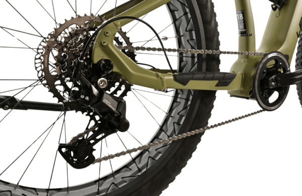 Elektriline fatbike LEADER FOX Braga 26": Green (L) - Image 7