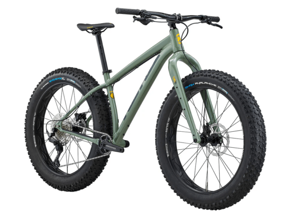 Fatbike jalgratas KONA Woo, 26" Gloss Metallic (Green) (S) - Image 2