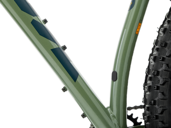 Fatbike jalgratas KONA Woo, 26" Gloss Metallic (Green) (S) - Image 7