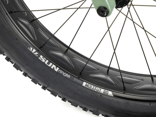 Fatbike jalgratas KONA Woo, 26" Gloss Metallic (Green) (S) - Image 8