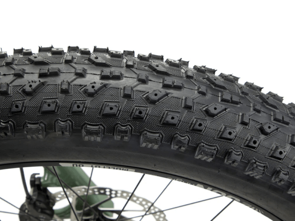 Fatbike jalgratas KONA Woo, 26" Gloss Metallic (Green) (S) - Image 9