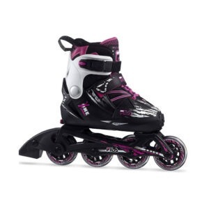 Lasterulluisud FILA X-One G, must-roosa (L)