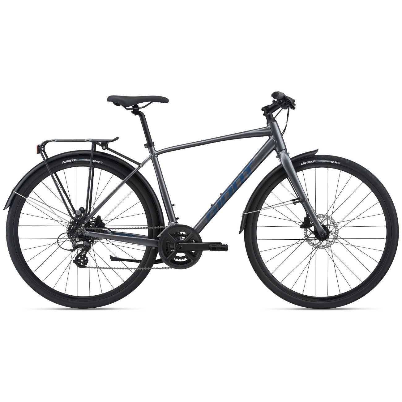 Jalgratas Giant Escape 2 City Disc, Charcoal (M)