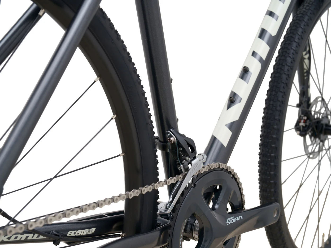 Gravel jalgratas KONA Rove AL/DL (2025) Satin Metallic Black (L) - Image 7