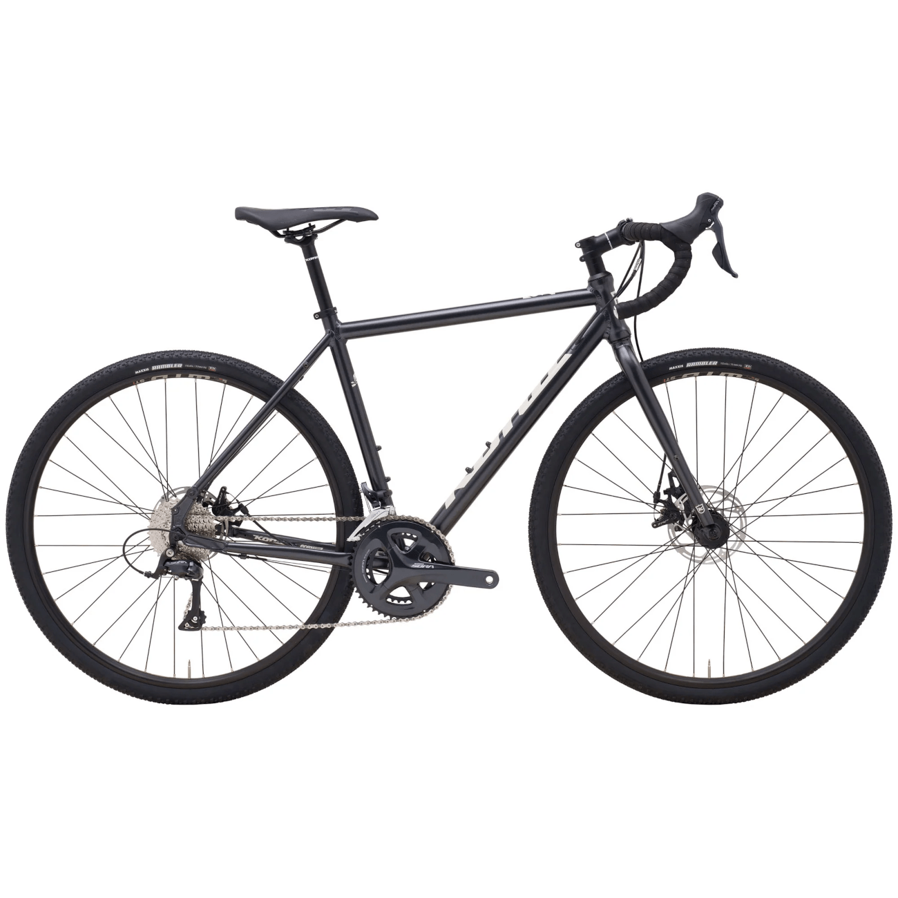 Gravel jalgratas KONA Rove AL/DL (2025) Satin Metallic Black (L)