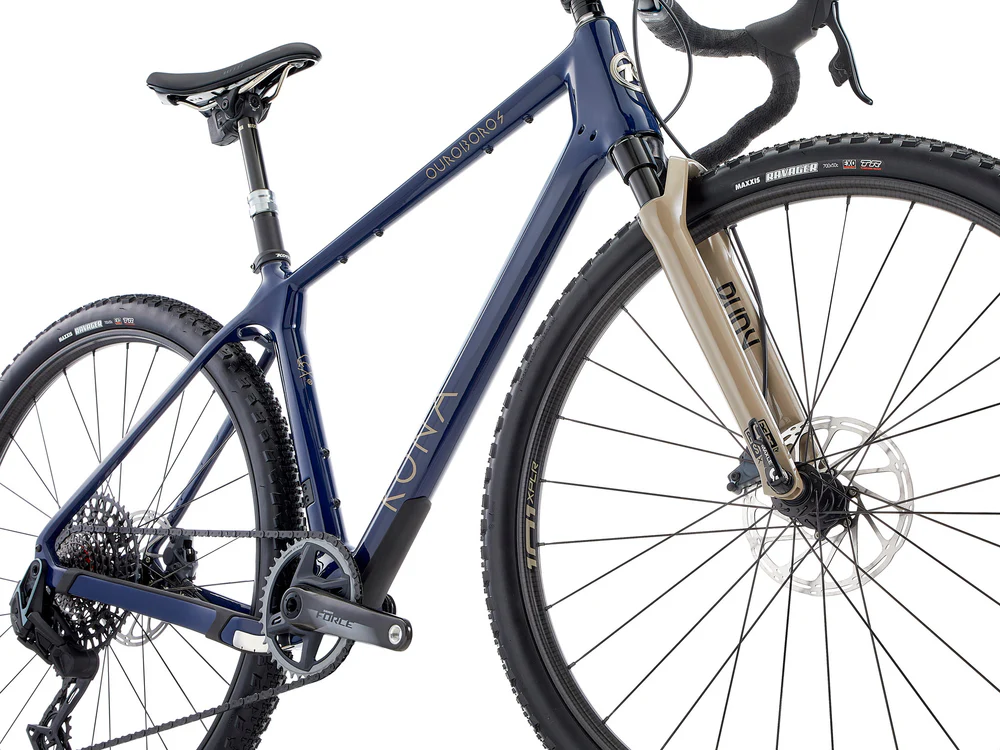 Gravel jalgratas KONA Ouroboros Supreme, Gloss Midnight (Blue) (M/L) - Image 3