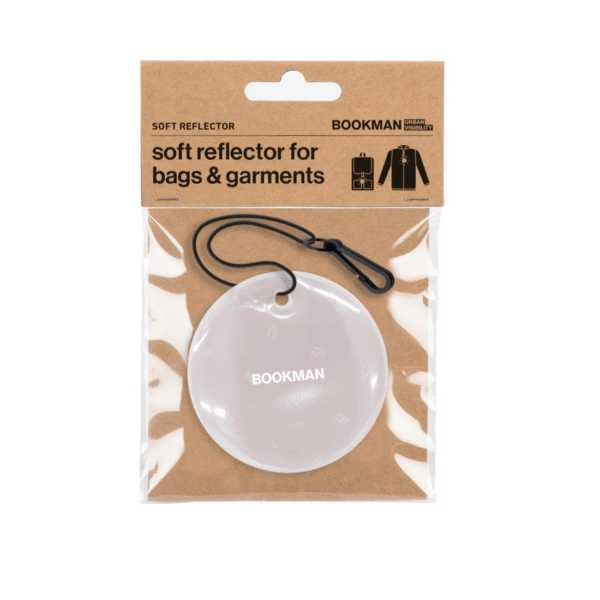 Helkur BOOKMAN Soft Reflector, ümmargune, valge