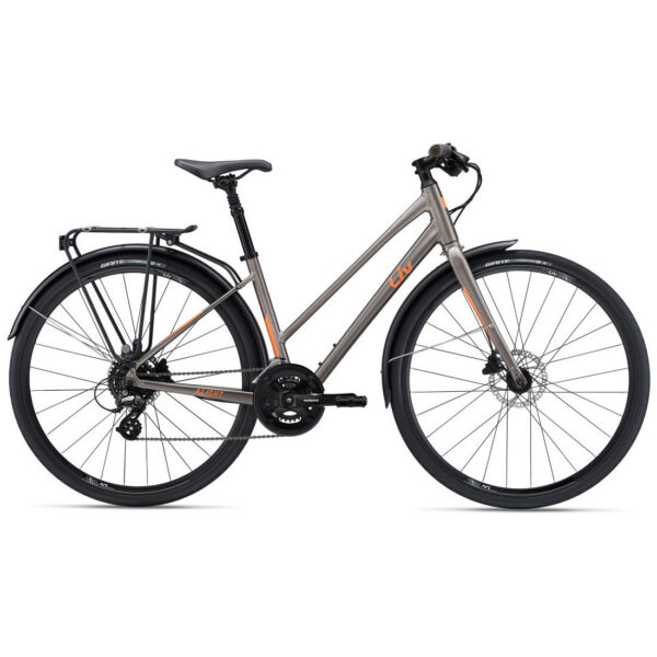 Naiste jalgratas LIV Alight 2 City Disc, Metal (S)