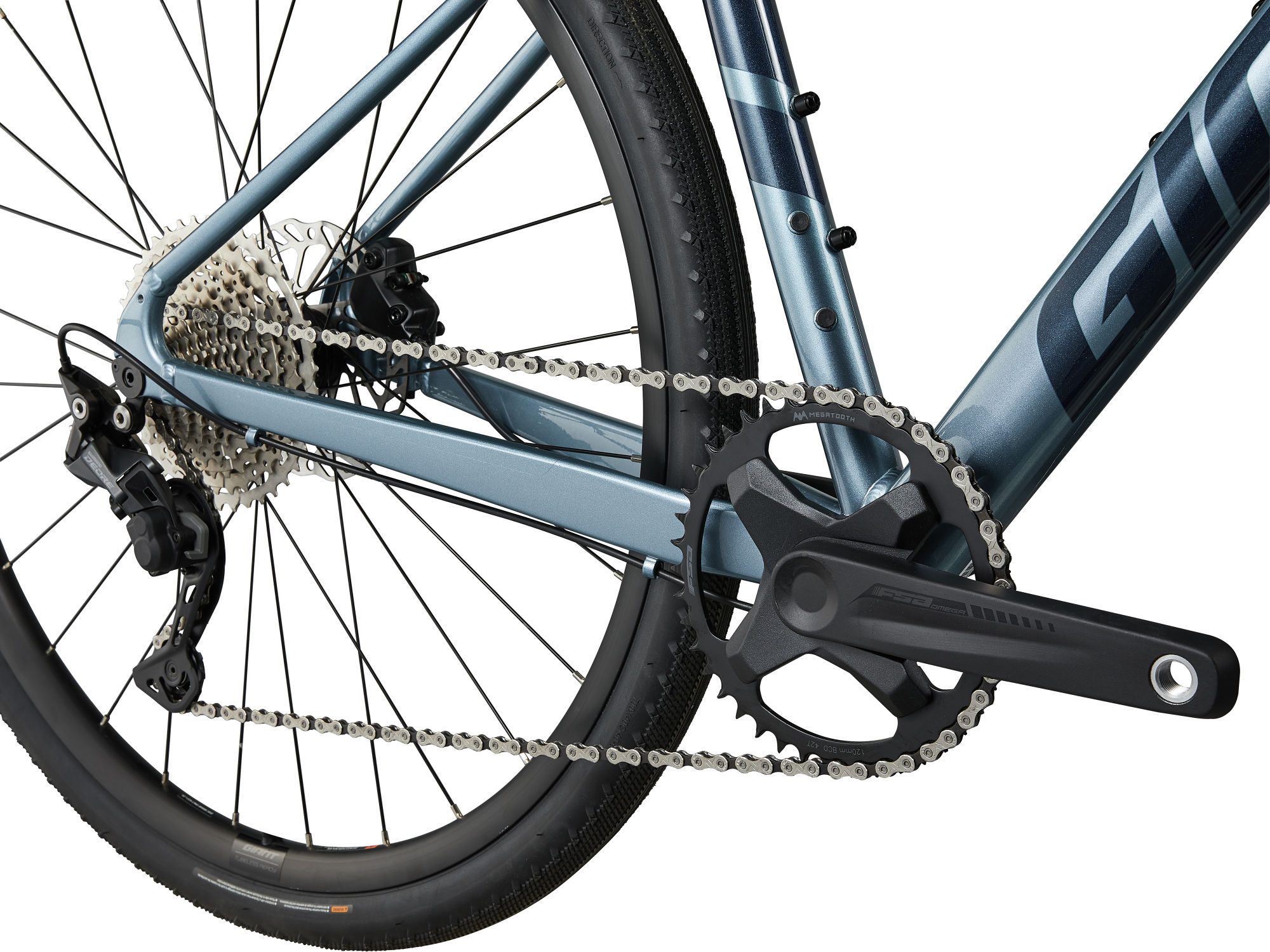 Jalgratas GIANT FastRoad AR 1, Aged Denim (S) - Image 5