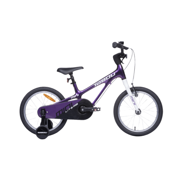 Ülikerge laste jalgratas TABOU Mini Lite MG, 14" lilla-valge