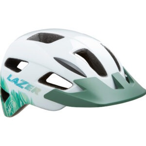 Laste jalgrattakiiver Lazer Gekko White Tropical 50-56cm
