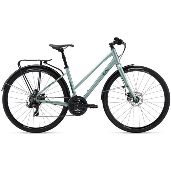 Naiste jalgratas LIV Alight 3 City Disc, Silver Green (L)