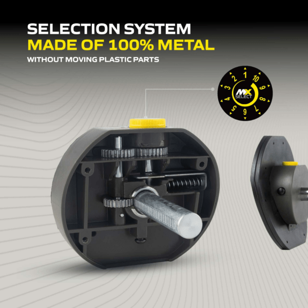 Reguleeritav tõstekang TUNTURI MX100 Barbell 12,8 - 45,5 kg - Image 3