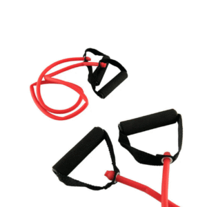 Venituskumm TOORX Elastic Tube, light, punane