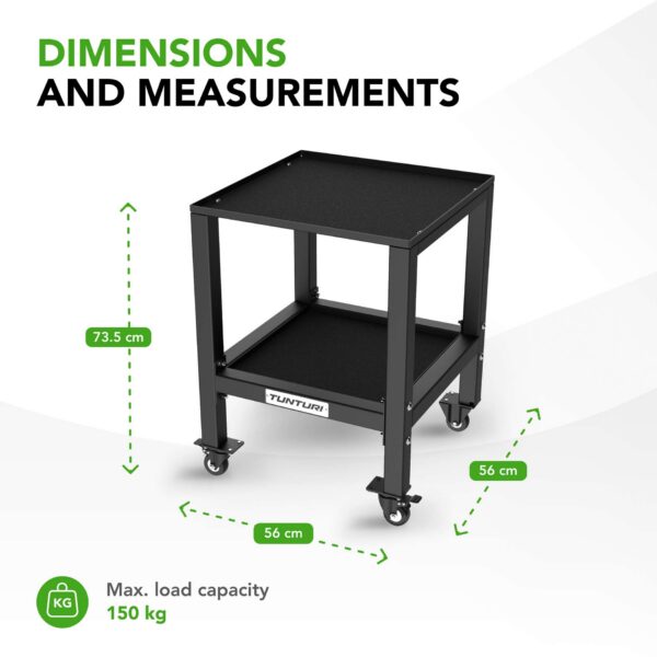 Alus hantlitele TUNTURI Rapid Adjustable Dumbbell Stand - Image 3