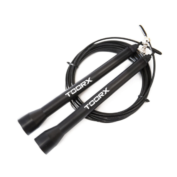 Hüppenöör TOORX Steel Speed Jumprope with Plastic Handles, must