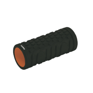 Massaažirull TOORX Grid Foam Roller, must-oranž